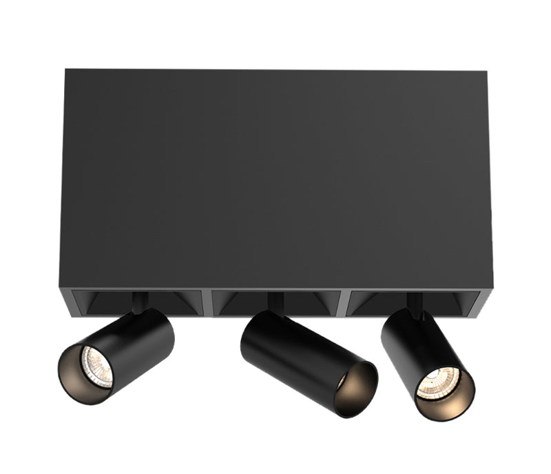 Eurofase BVOS301STSTST1540 LED Flushmount, Black
