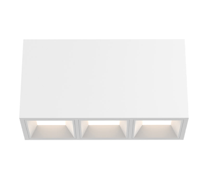 Eurofase BVOS302PNPNPN1530 LED Flushmount, White