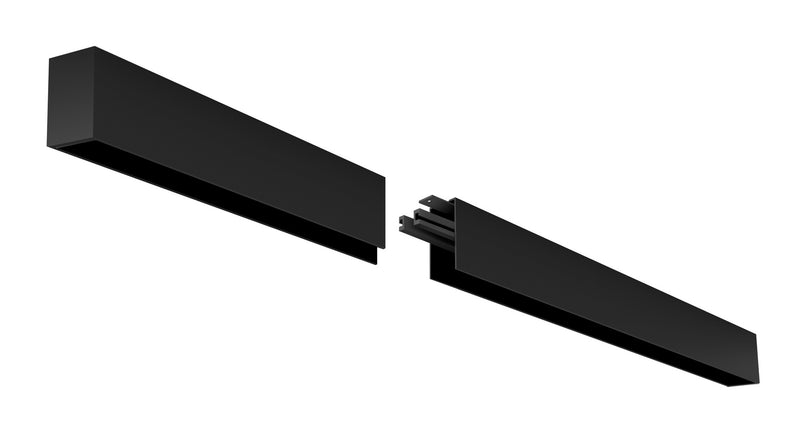 Eurofase F55835BSFMEXT LED Flushmount, Black