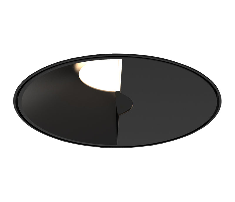 Eurofase OSC3RTL01WL011030WCL LED Recessed Fixture, Black