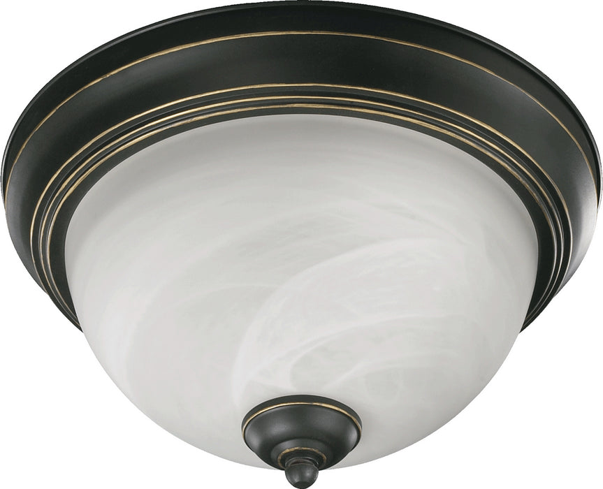 Quorum 3066-11-95 Two Light Ceiling Mount, Old World