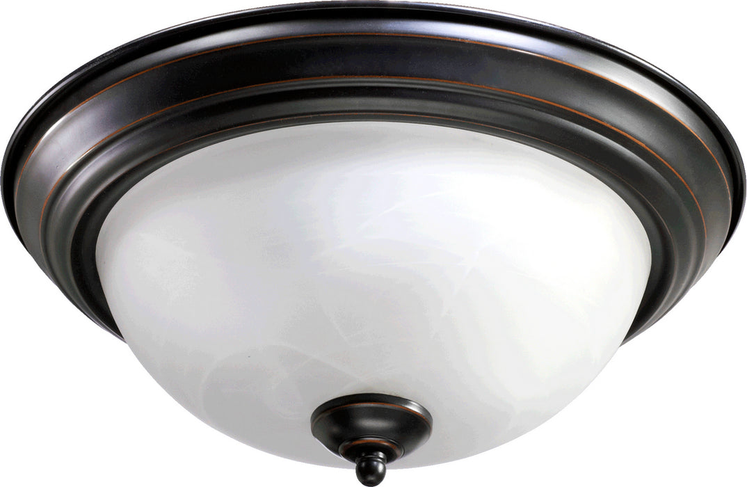 Quorum 3066-13-95 Two Light Ceiling Mount, Old World