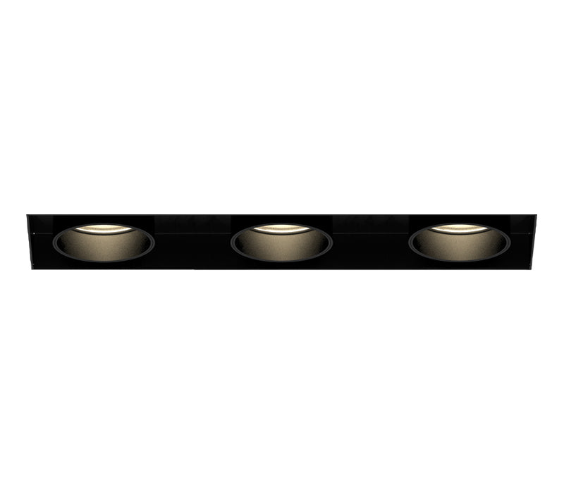 Eurofase TGO3TL01PDPDD1535 LED Recessed Multiple, Black