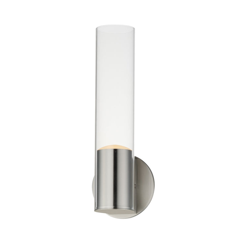 ET2 E21180-18SN LED Wall Sconce, Satin Nickel