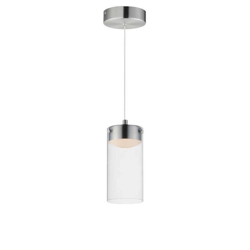 ET2 E21181-18SN LED Pendant, Satin Nickel