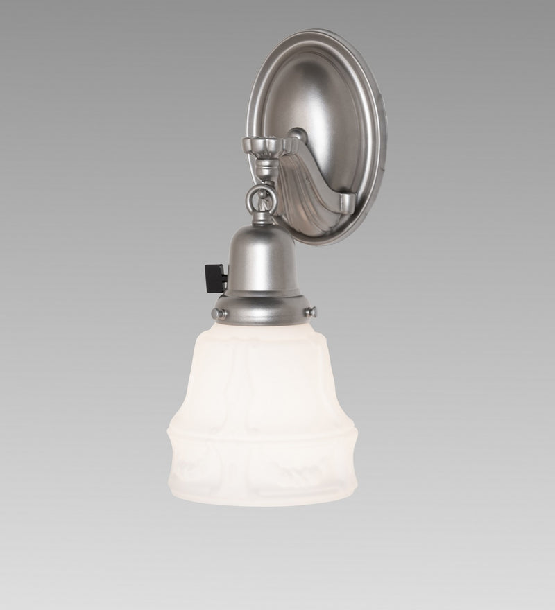Meyda Tiffany 300465 One Light Wall Sconce, Nickel