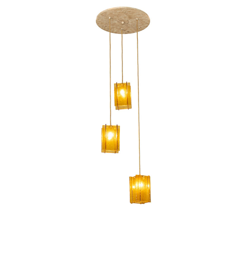 Meyda Tiffany 285295 LED Pendant, Tuscan Ivory