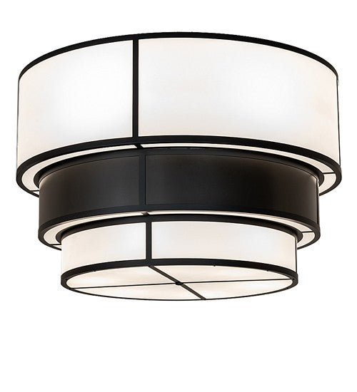 Meyda Tiffany 289762 12 Light Pendant, Blackwash & Bronze Metallic