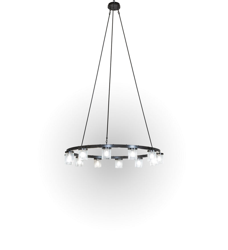 Meyda Tiffany 293079 LED Chandelier, Statuary Bronze Metallic