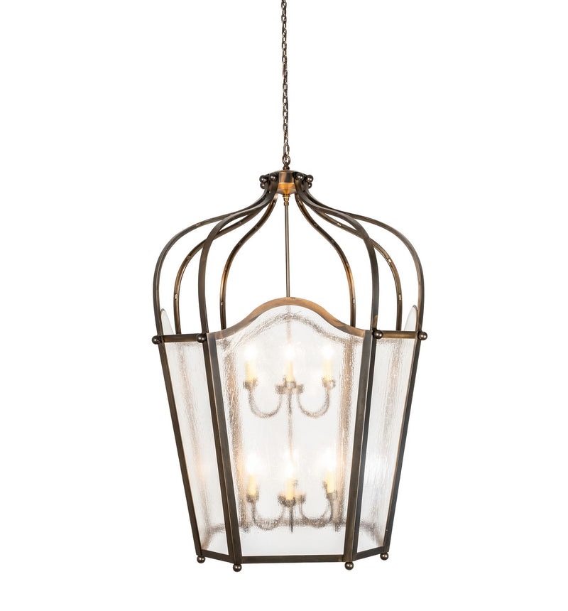 Meyda Tiffany 293486 12 Light Pendant, Antique Copper