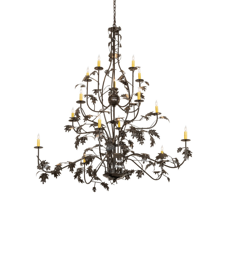 Meyda Tiffany 294048 15 Light Chandelier, Timeless Bronze