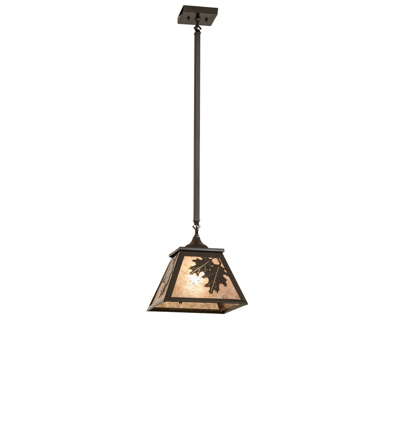 Meyda Tiffany 294049 One Light Pendant, Timeless Bronze