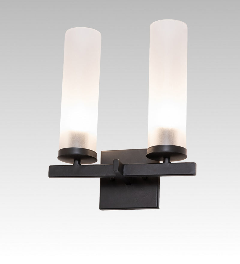 Meyda Tiffany 295391 LED Wall Sconce, Solar Black