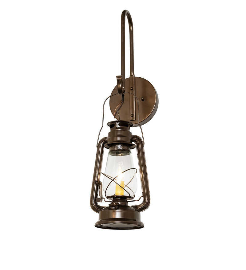 Meyda Tiffany 295951 One Light Wall Sconce, Brown Bronze