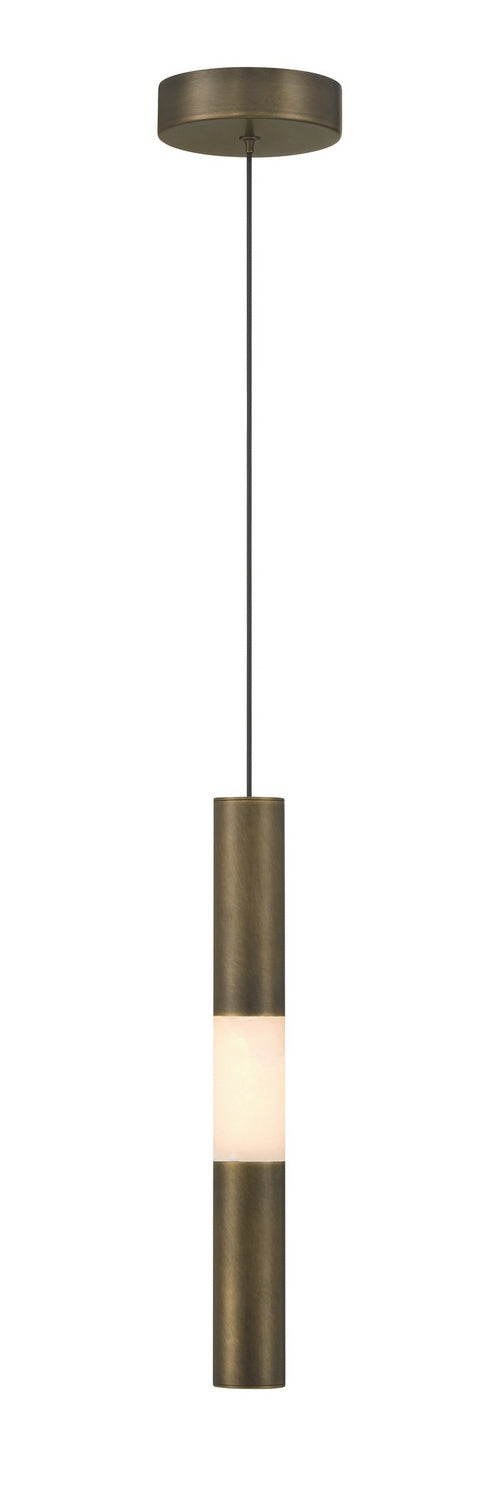Eurofase 50127-023 LED Pendant, Weathered Brass