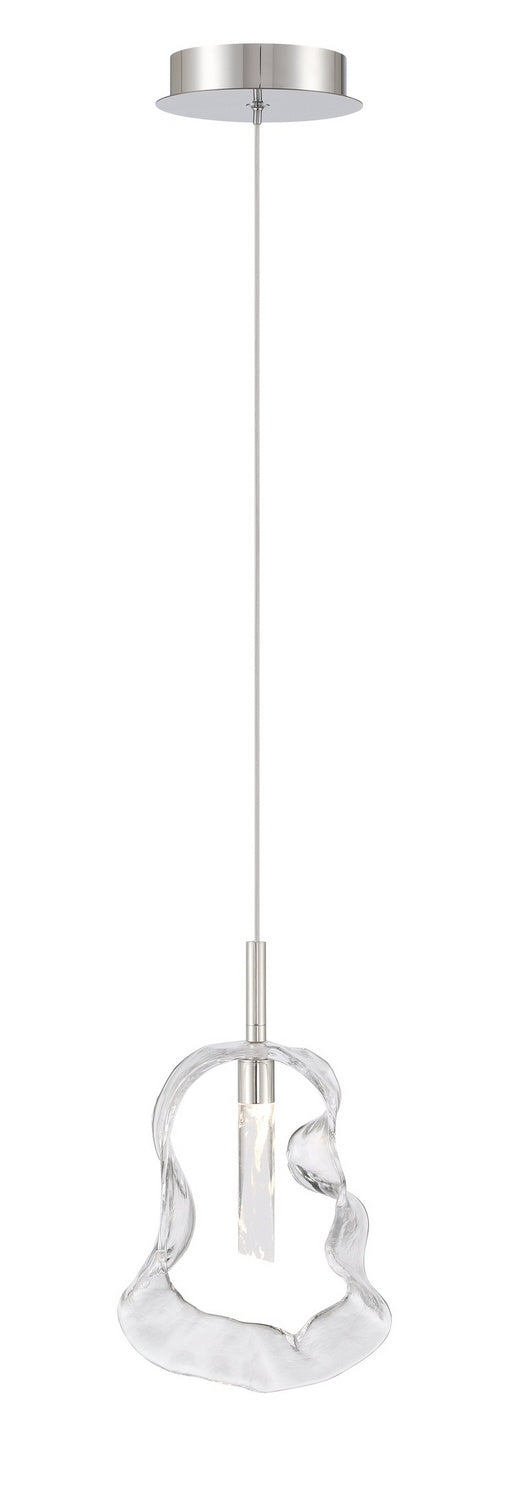 Eurofase 50248-018 LED Pendant, Polished Nickel