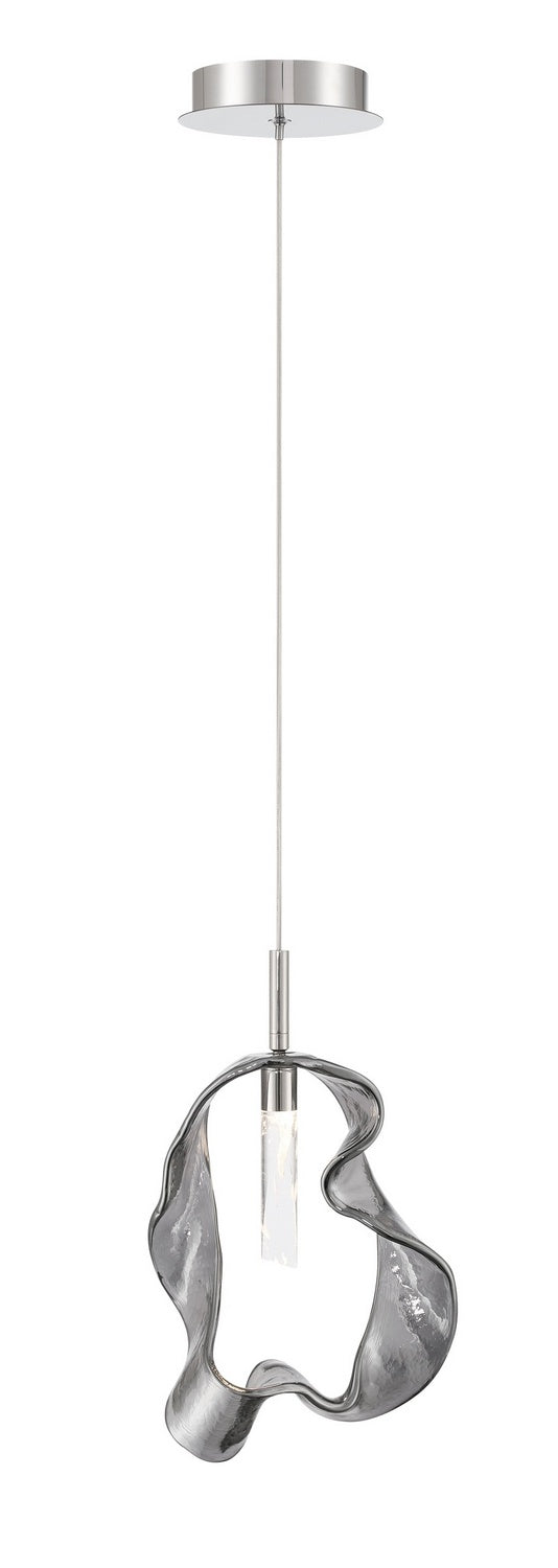 Eurofase 50248-025 LED Pendant, Polished Nickel
