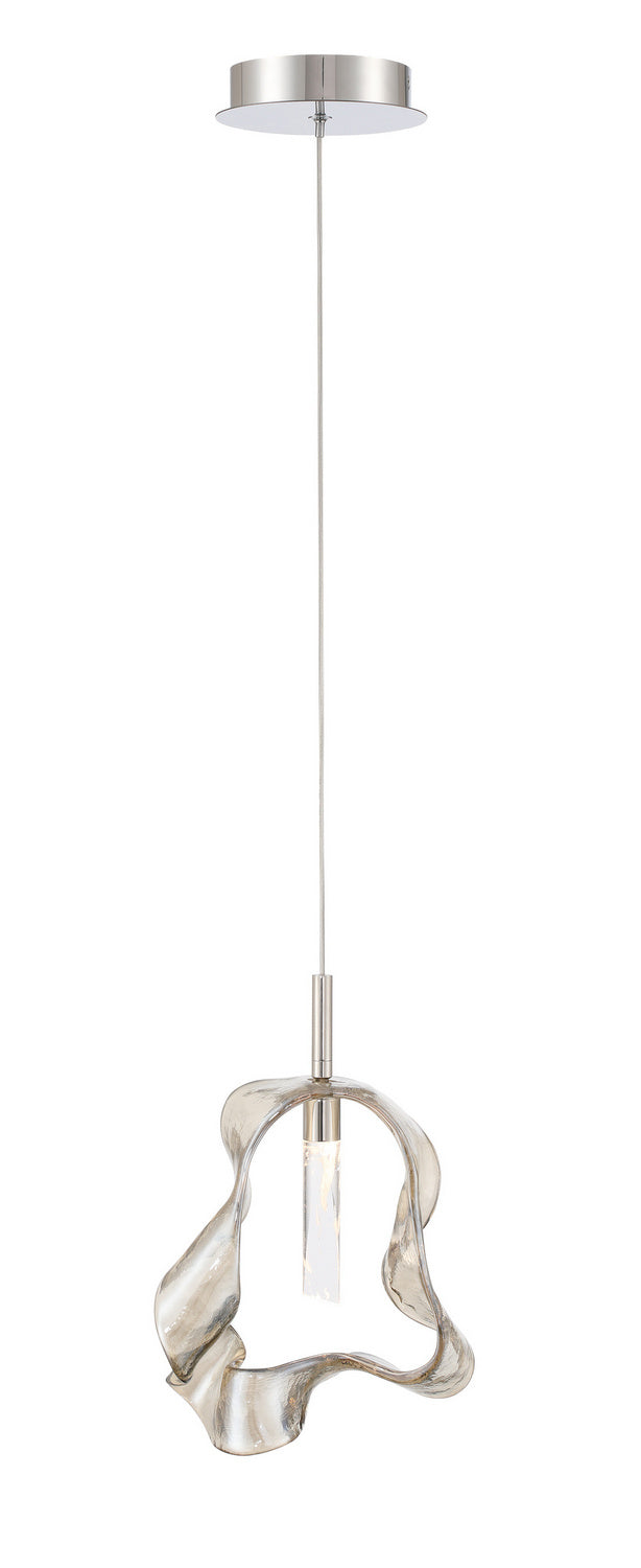Eurofase 50248-032 LED Pendant, Polished Nickel