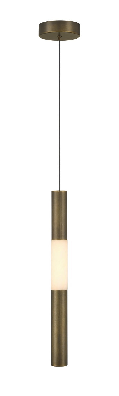 Eurofase 50128-020 LED Pendant, Weathered Brass