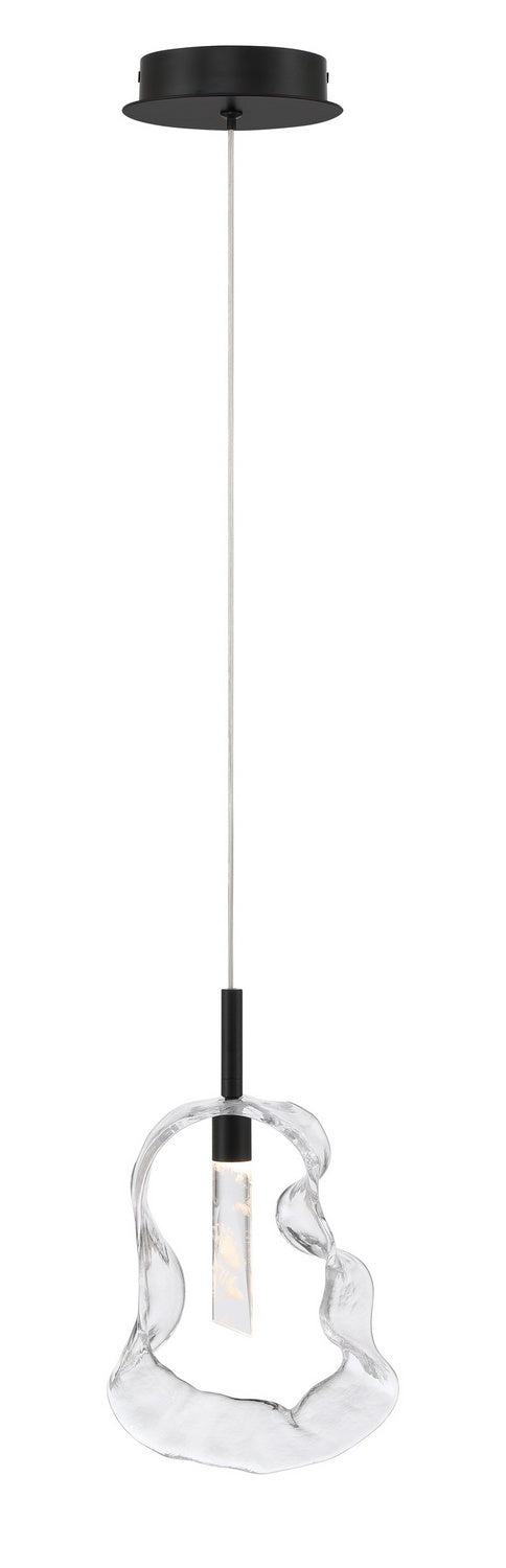 Eurofase 50788-019 LED Pendant, Matte Black