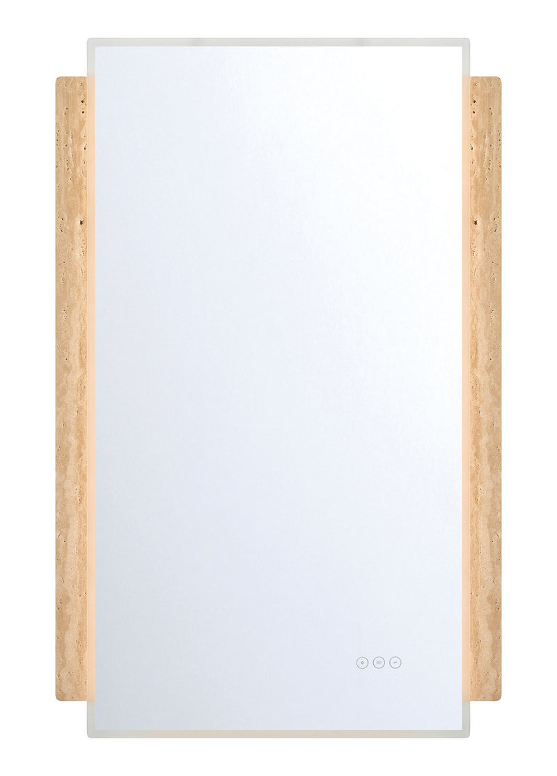 Eurofase 50899-012 LED Mirror, Travertine