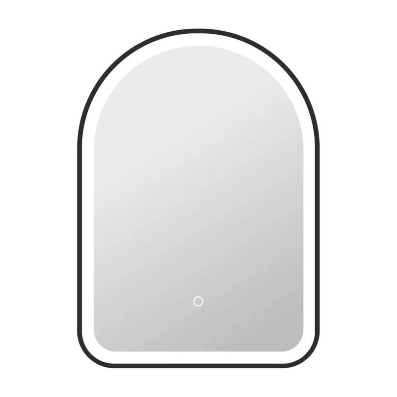 Elegant Lighting MRE6D2028BK LED Mirror, Black