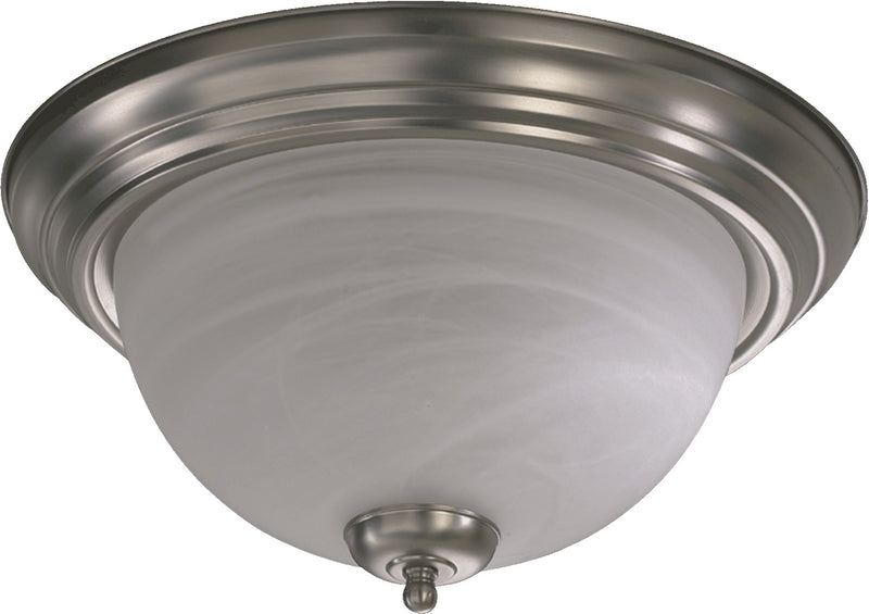 Quorum 3066-15-65 Three Light Ceiling Mount, Satin Nickel