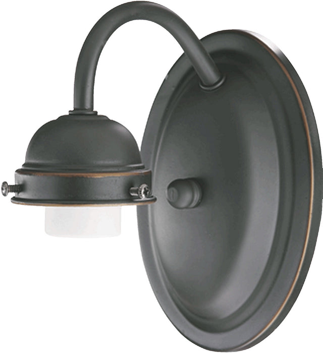 Quorum 5403-1-095 One Light Wall Mount, Old World
