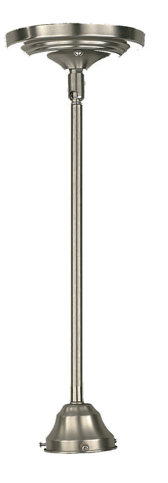 Quorum 62-02-065 One Light Pendant, Satin Nickel