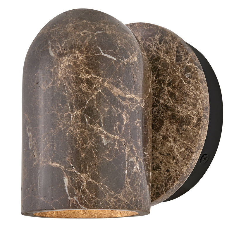 Hinkley 29510EM-LL LED Wall Sconce, Espresso Marble