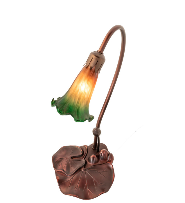 Meyda Tiffany 12386 One Light Accent Lamp, Mahogany Bronze