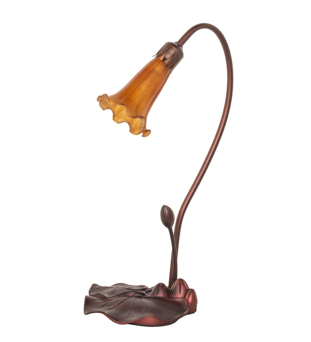 Meyda Tiffany 12432 One Light Accent Lamp, Mahogany Bronze