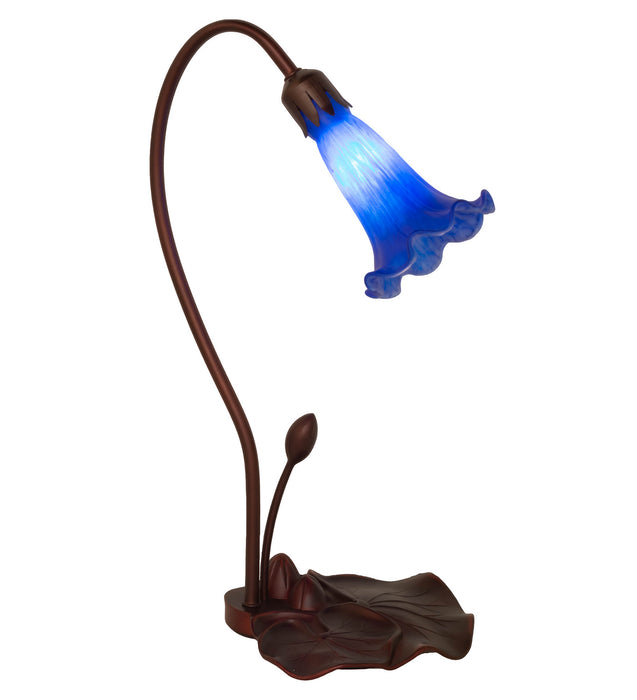 Meyda Tiffany 12500 One Light Accent Lamp, Mahogany Bronze