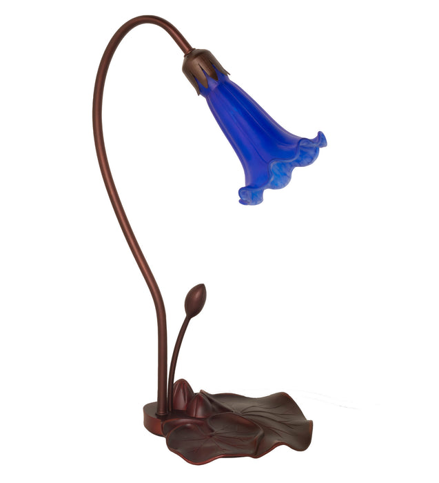 Meyda Tiffany 12500 One Light Accent Lamp, Mahogany Bronze