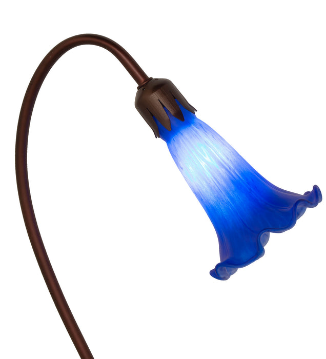 Meyda Tiffany 12500 One Light Accent Lamp, Mahogany Bronze