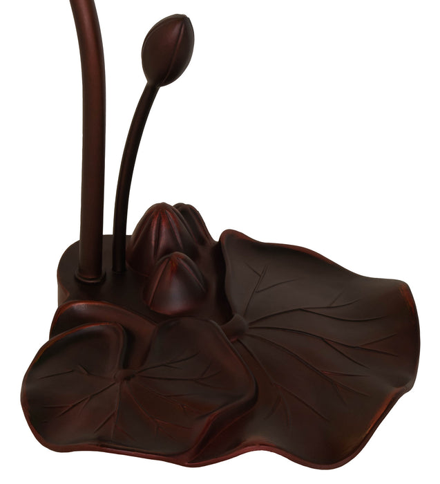 Meyda Tiffany 12500 One Light Accent Lamp, Mahogany Bronze