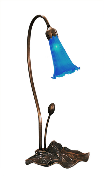 Meyda Tiffany 12500 One Light Accent Lamp, Mahogany Bronze