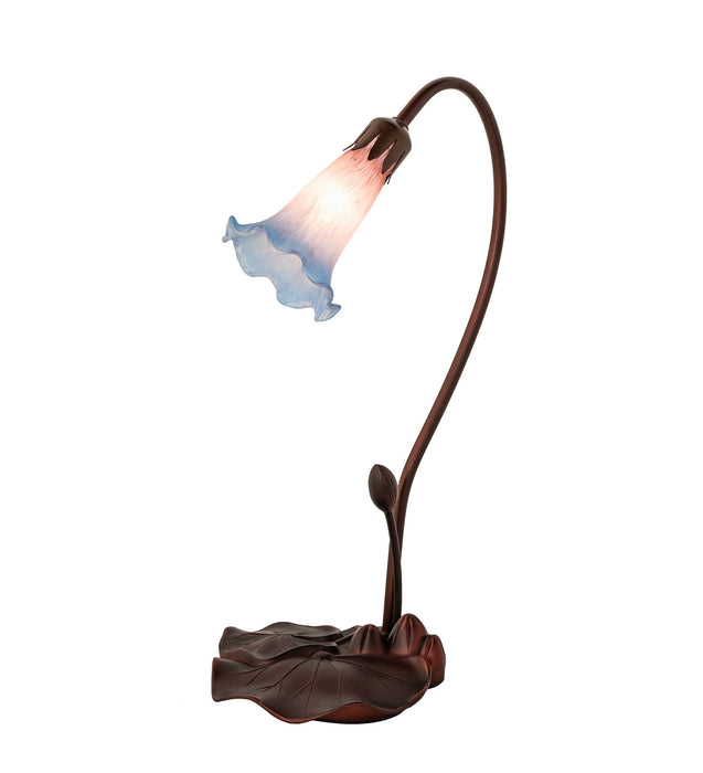 Meyda Tiffany 13394 One Light Accent Lamp, Mahogany Bronze