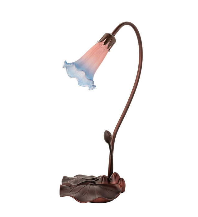 Meyda Tiffany 13394 One Light Accent Lamp, Mahogany Bronze