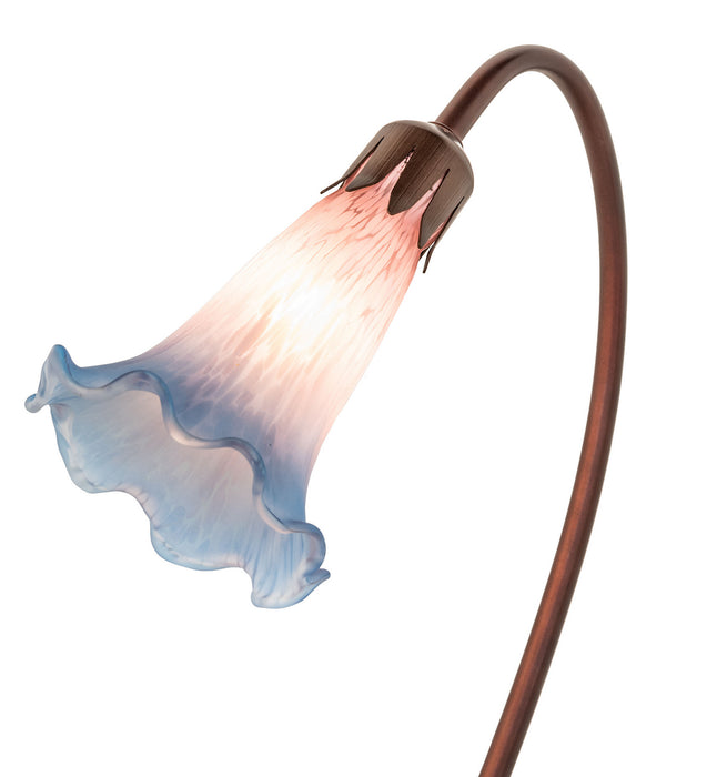 Meyda Tiffany 13394 One Light Accent Lamp, Mahogany Bronze