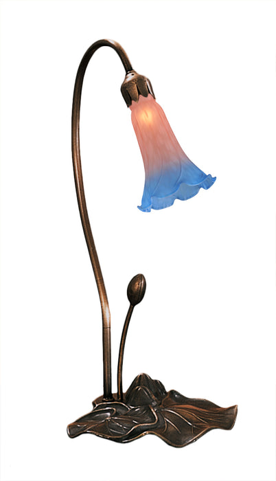 Meyda Tiffany 13394 One Light Accent Lamp, Mahogany Bronze