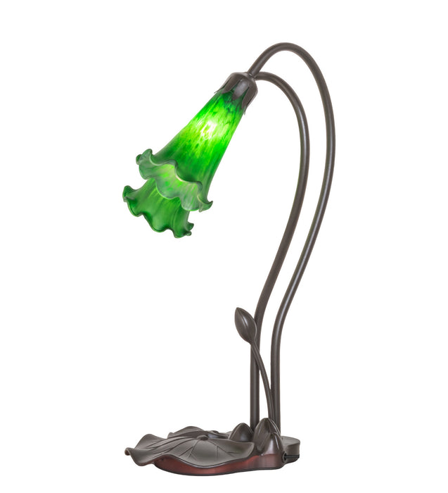 Meyda Tiffany 13481 Two Light Accent Lamp, Mahogany Bronze