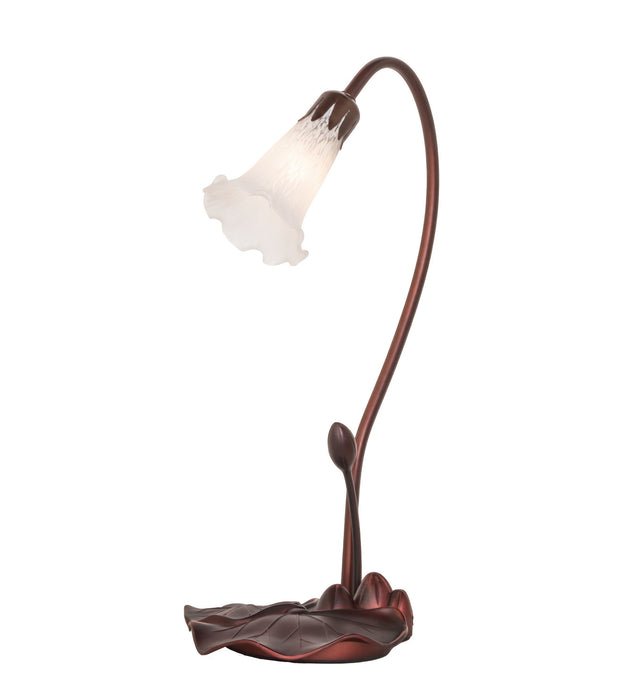 Meyda Tiffany 14043 One Light Accent Lamp, Mahogany Bronze