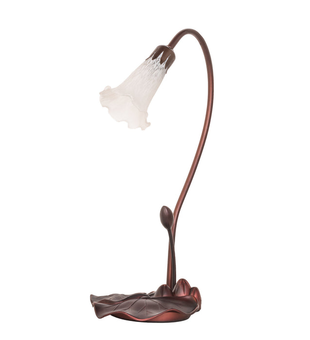 Meyda Tiffany 14043 One Light Accent Lamp, Mahogany Bronze
