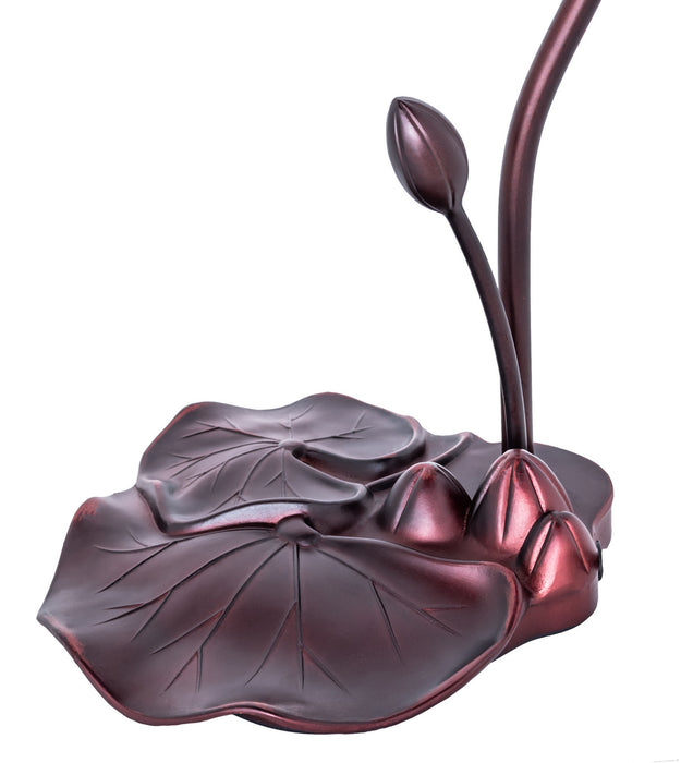 Meyda Tiffany 14043 One Light Accent Lamp, Mahogany Bronze