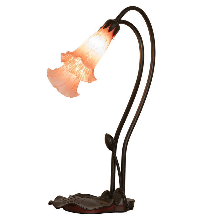 Meyda Tiffany 14110 Two Light Accent Lamp, Mahogany Bronze