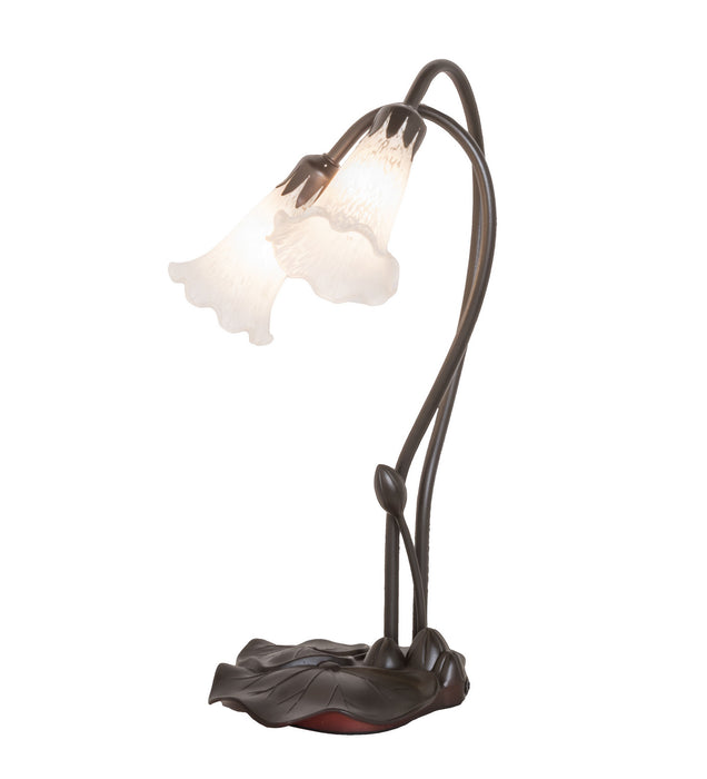 Meyda Tiffany 14654 Two Light Accent Lamp, Mahogany Bronze