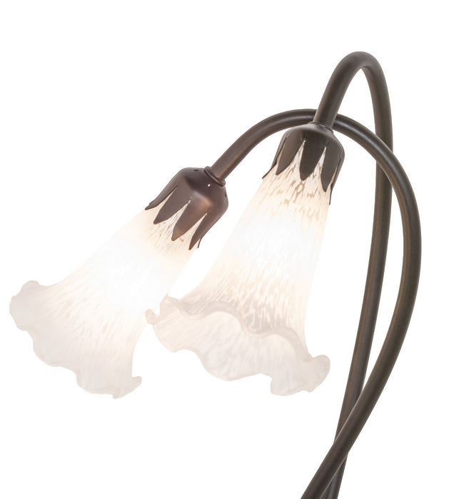 Meyda Tiffany 14654 Two Light Accent Lamp, Mahogany Bronze