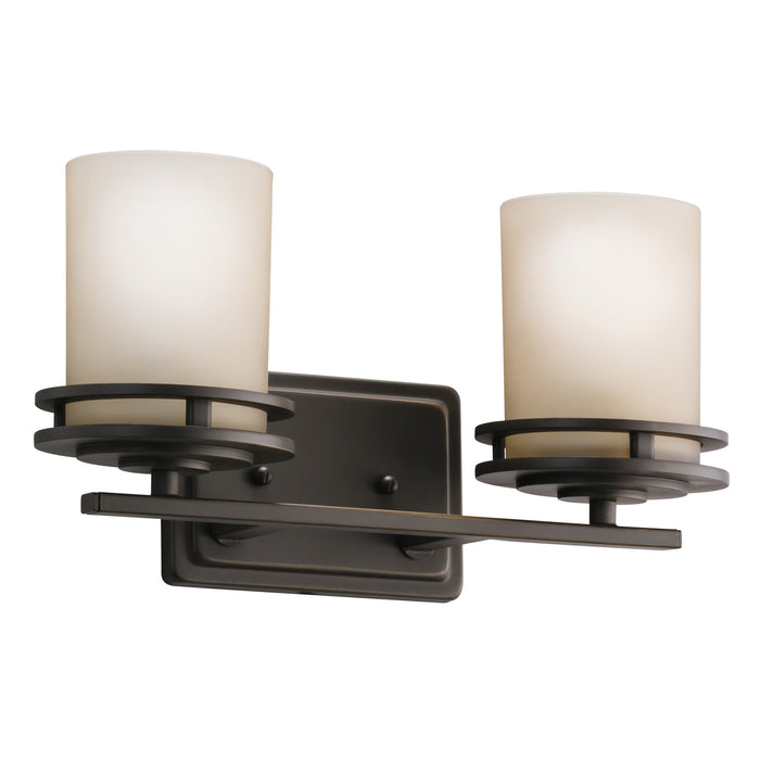 Kichler 5077OZ Two Light Bath, Olde Bronze
