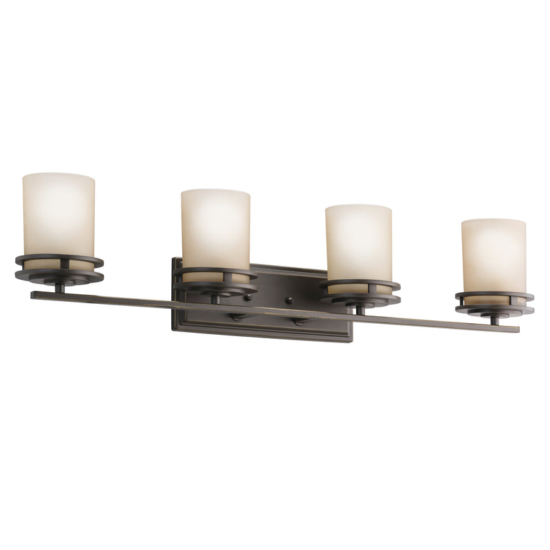 Kichler 5079OZ Four Light Bath, Olde Bronze